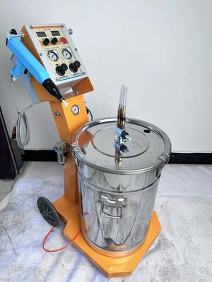 Máquina de revestimento industrial de pó Gema Optiflex 2 B Pulverizador de tinta eletrostático personalizado