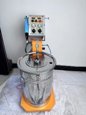 Máquina de revestimento industrial de pó Gema Optiflex 2 B Pulverizador de tinta eletrostático personalizado