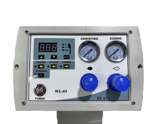 Máquina portátil de revestimento em pó de substrato de aço Equipamento de revestimento em pó de mudança de cor