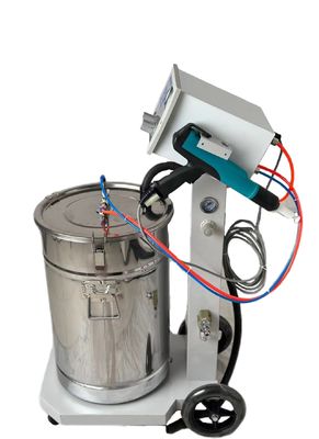 Sistema de revestimento em pó vibratório de mudança de cor rápida para todos os tipos de substratos metálicos