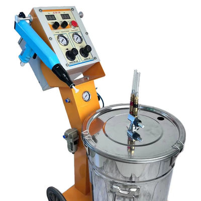 Linha de produção de revestimento de peso de 33 kg Máquina de pulverização de revestimento de pó eletrostático