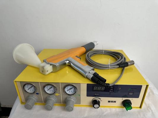 Máquina de pintura em pó de metal mini portátil de baixo custo de manutenção