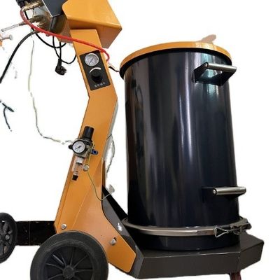 Máquina automática de revestimento em pó de 60 kg para revestimento industrial de metal com arco