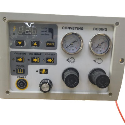 Cabine de revestimento de pó 54*56*75 com absorção de vibrações e pistola de pulverização avançada