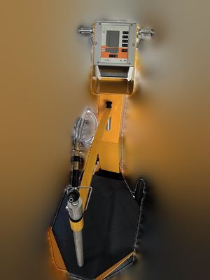 Linha de produção de revestimento Máquina de pulverização de tinta de revestimento electrostática Optiflex 2 B