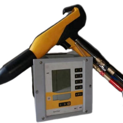 Máquina de revestimento de metais e sistema de pulverização Gema OptiFlex 2 Pulver Coating Spray Gun com unidade de controlo
