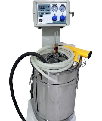 Equipamento de revestimento de pó industrial de 50 W de potência para cabine e forno de eletrofixação automática