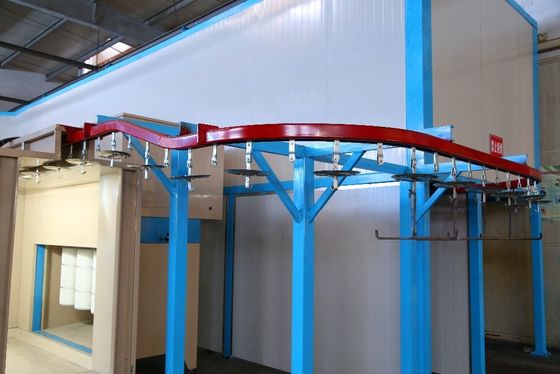Forno de secagem industrial de 4000 kg para revestimento em pó e sistema de cabine de secagem profissional