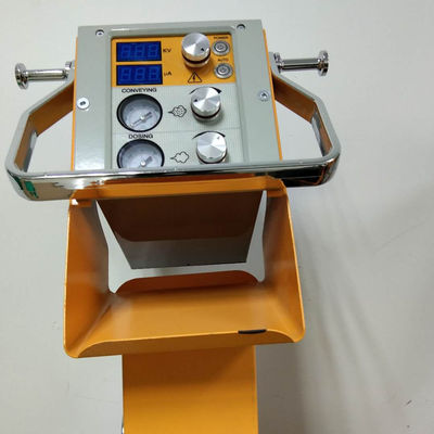 Máquina avançada de revestimento por pó eletrostático para pintura de metais em instalações de fabricação
