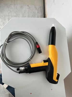 Pistola de pulverização de revestimento eletrostático manual de alta durabilidade para instalações de fabricação