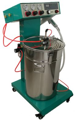 Tipo de máquina Máquina de revestimento em pó eletrostático clássico de pó epoxi para superfície metálica
