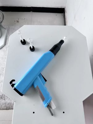 Pistola de pulverização de revestimento de fluxo ajustável, resistente ao desgaste