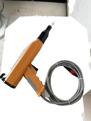Pistola de pulverização de revestimento de fluxo ajustável, resistente ao desgaste