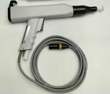 Pistola de pulverização de revestimento de fluxo ajustável, resistente ao desgaste